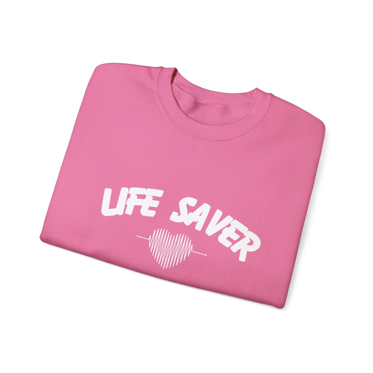 Oversized Life Saver Crewneck Sweatshirt